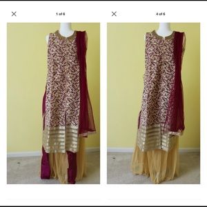 Bollywood Anarkali Salwar Kameez 3 way style